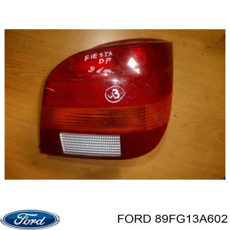 Lampa zespolona tylna prawa do Ford Fiesta Mk3 GFJ