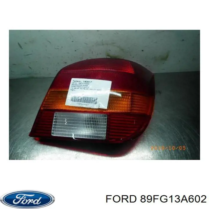 Lampa zespolona tylna prawa Ford Fiesta Mk3 hatchback (GFJ) (1989 - 1995) cena, od  