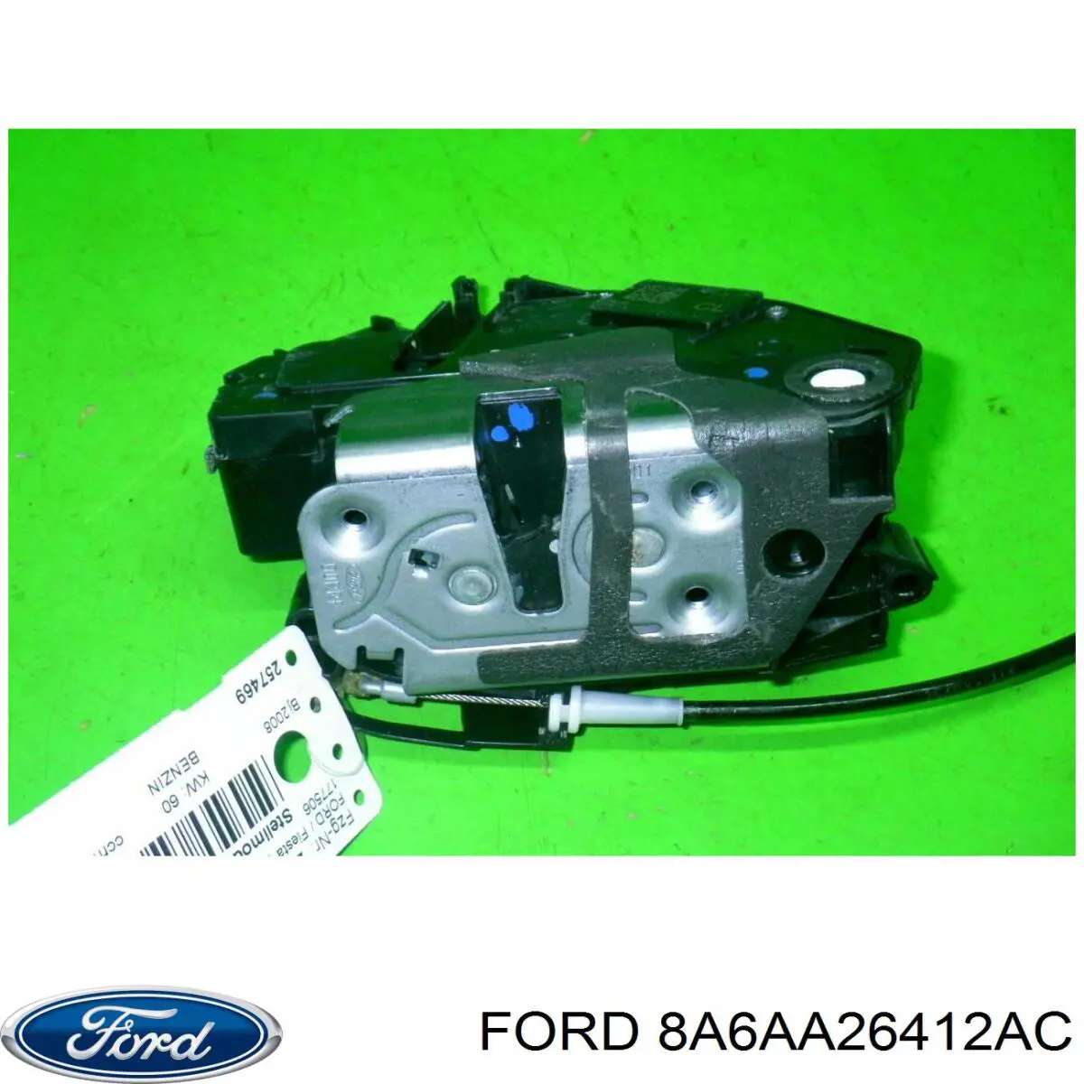 8A6AA26412AE Ford Zamek drzwi tylnych prawych