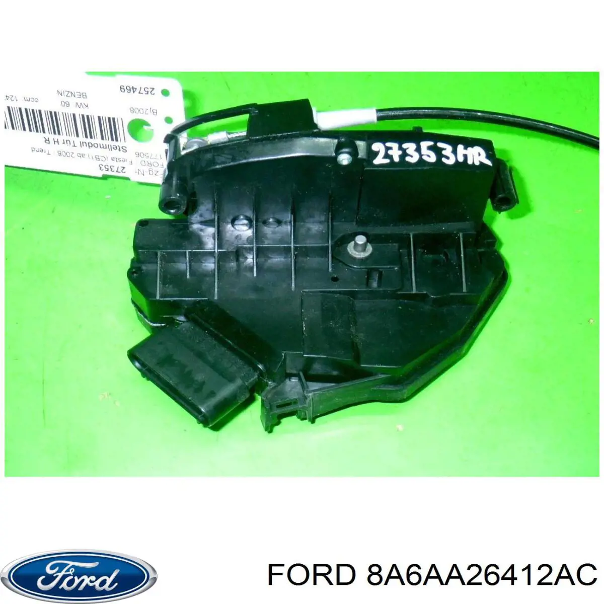 Zamek drzwi tylnych prawych Ford 8A6AA26412AE cena, od 57,89 USD