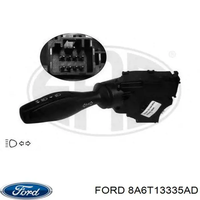 Przełącznik zespolony lewy Ford 8A6T13335AD cena, od 45,97 USD