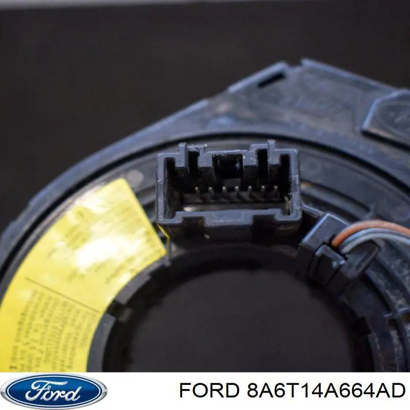 Do koszyka 8A6T14A664AD Ford Pierścień kontaktowy AIRBAG, taśma kierownicy