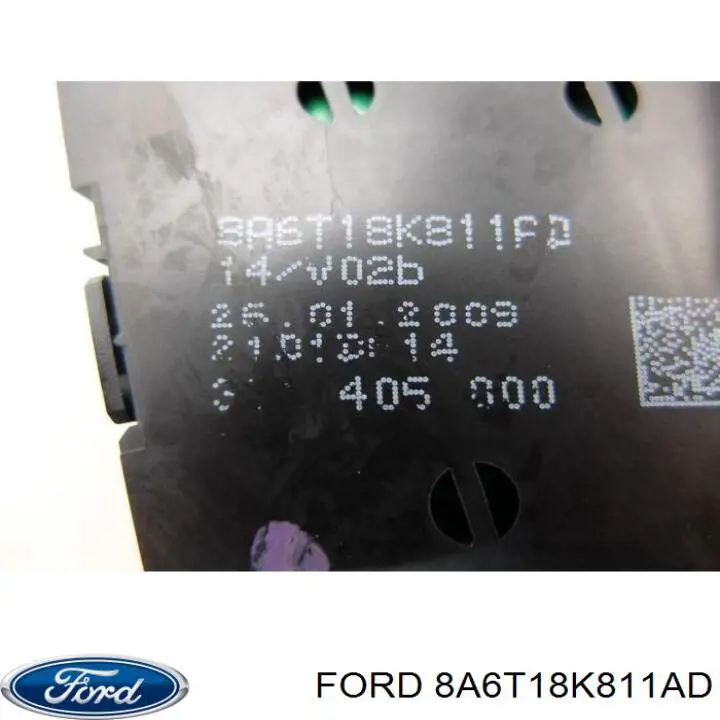 Do koszyka 8A6T18K811AD Ford Panel przyciskowy sterowania podnośnikiem szyb konsoli centralnej