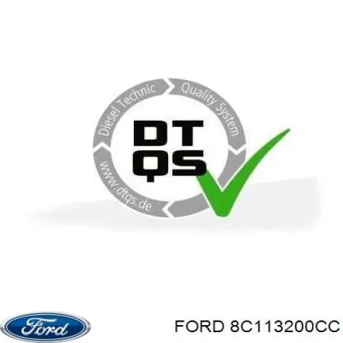 8C113200CC Ford Listwa kierownicza (maglownica)