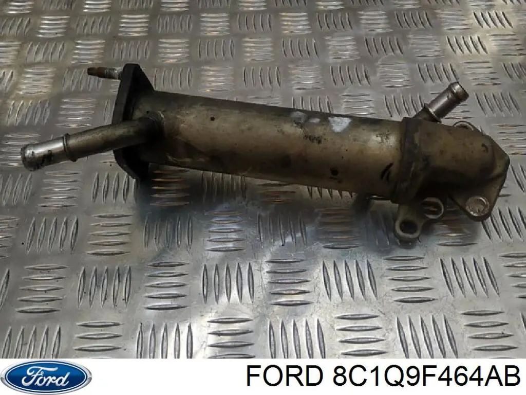 8C1Q9F464AB Ford Chłodnica układu recyrkulacji spalin EGR