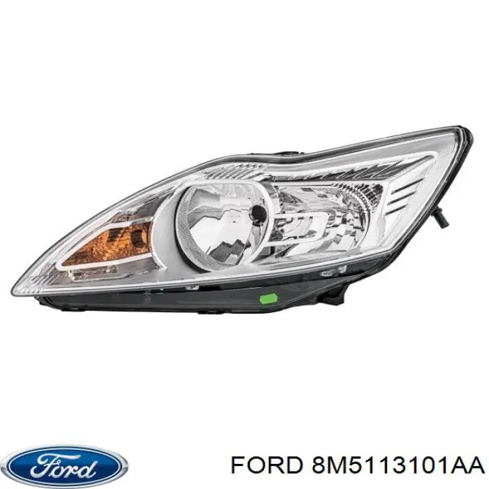 Do koszyka 8M5113101AA Ford Reflektor lewy