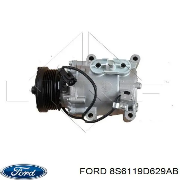 Sprężarka klimatyzacji Ford 8S6119D629AB cena, od 137,91 USD