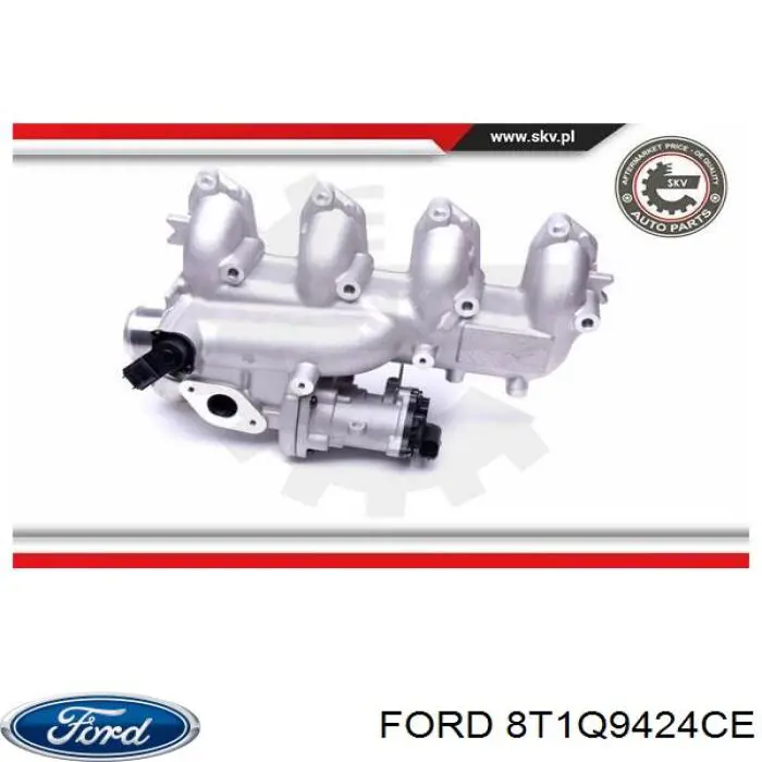 8T1Q9424CE Ford Zawór recyrkulacji spalin EGR