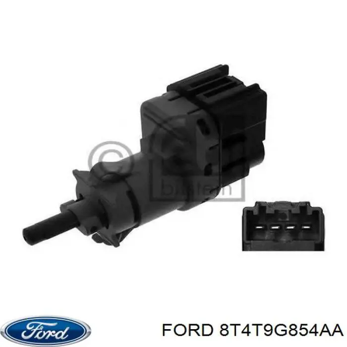 Czujnik włącznika świała stop Ford 8T4T9G854AA