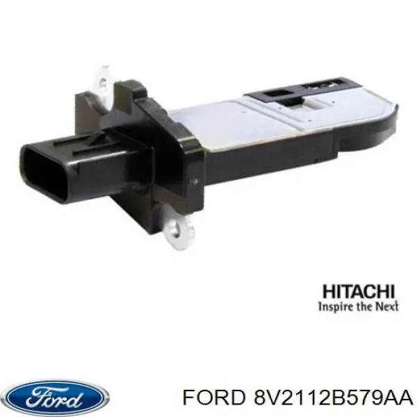 Czujnik przepływu powietrza, przepływomierz powietrza M.A.F. Ford 8V2112B579AA cena, od 68,17 USD