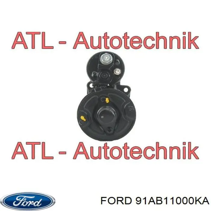 Rozrusznik Ford 91AB11000KA cena, od 52,78 USD