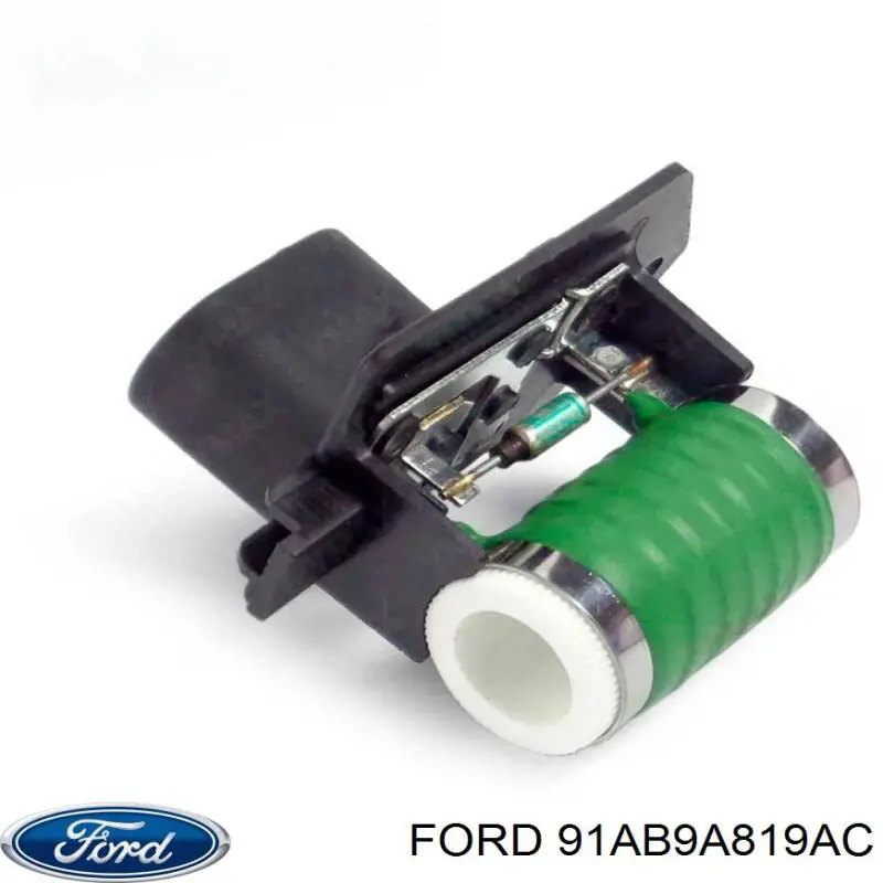 Do koszyka Rezystor wentylatora nagrzewnicy (ogrzewacza kabiny) Ford Escort VI GAL