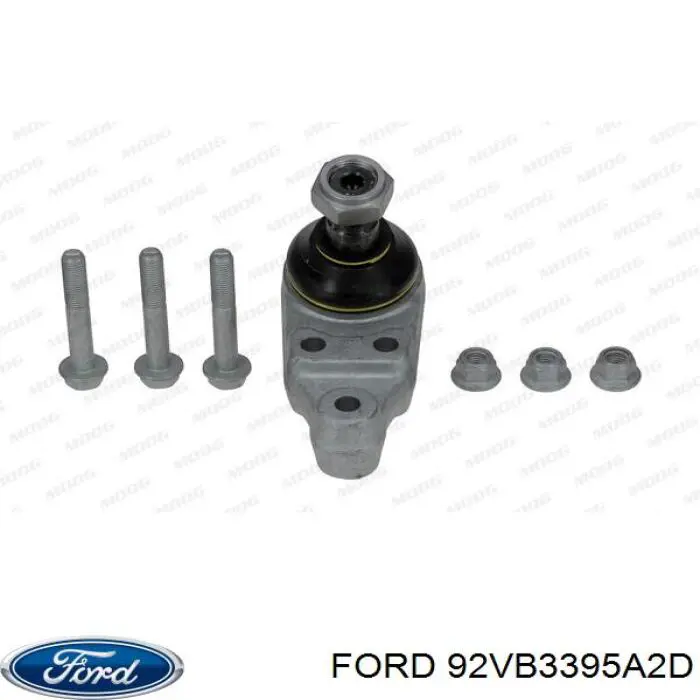 Do koszyka 92VB3395A2D Ford Sworzeń wahacza dolny
