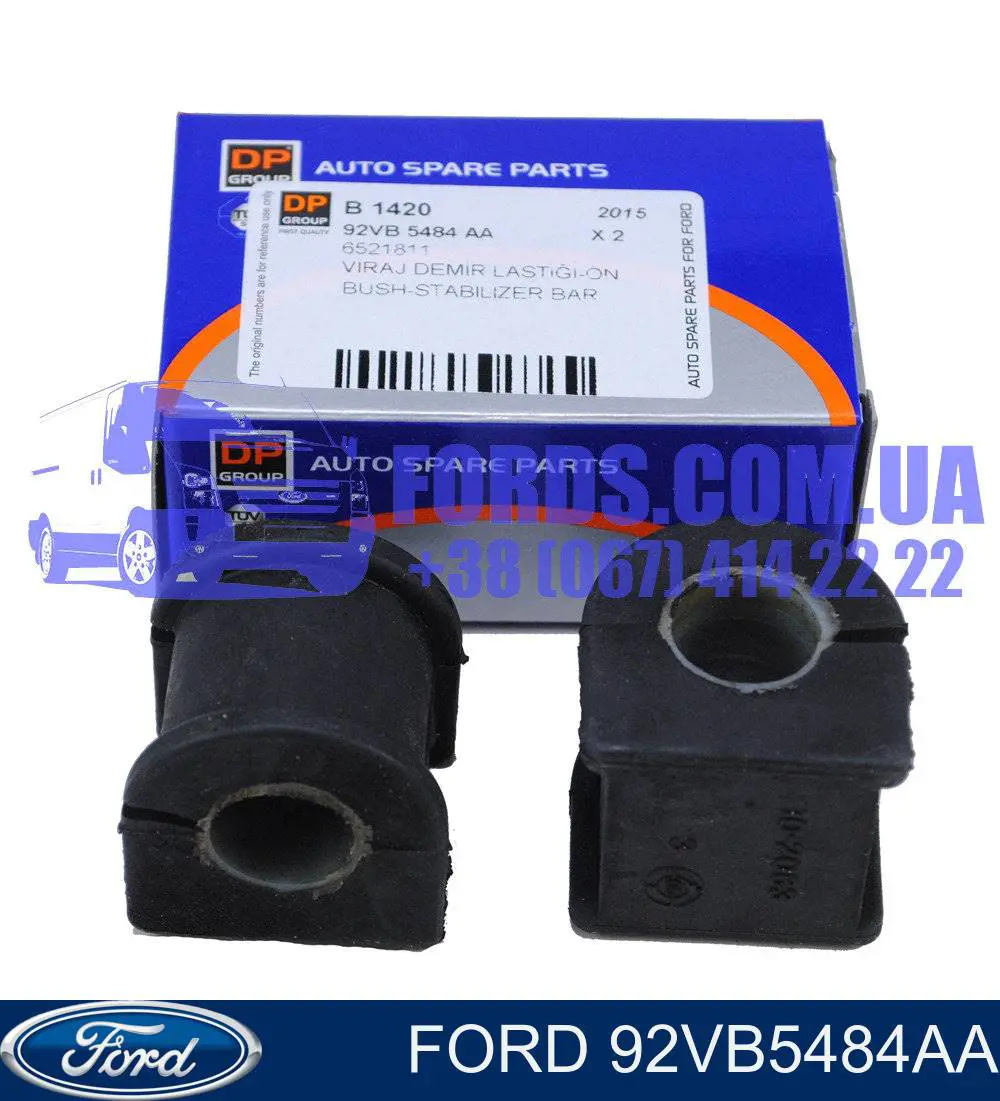 92VB5484AA Ford Tuleja stabilizatora przedniego