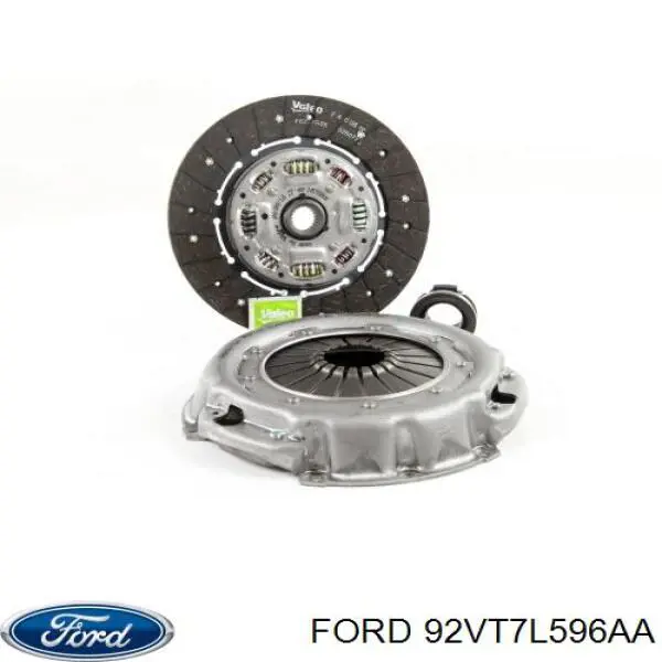 Zestaw sprzęgła (3 części) Ford 92VT7L596AA cena, od 131,10 USD