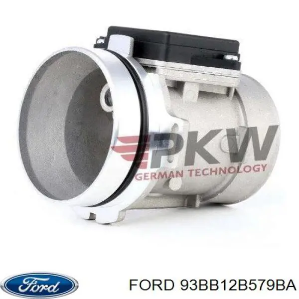 Czujnik przepływu powietrza, przepływomierz powietrza M.A.F. Ford 93BB12B579BA cena, od 49,12 USD