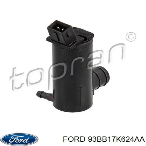 93BB17K624AA Ford Pompka spryskiwacza szyby przedniej/tylnej