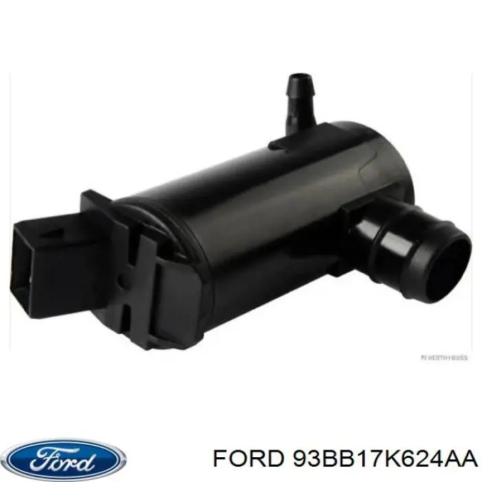 Pompka spryskiwacza szyby przedniej/tylnej Ford 93BB17K624AA cena, od 9,07 USD