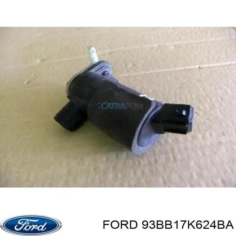 Do koszyka 93BB17K624BA Ford Pompka spryskiwacza szyby przedniej/tylnej
