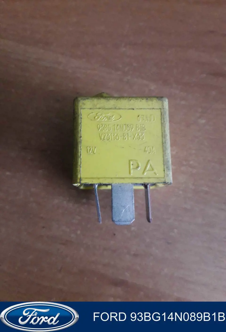 Do koszyka 93BG14N089B1B Ford Przekaźnik wentylatora