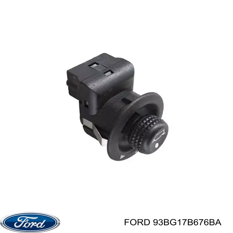 Do koszyka 93BG17B676BA Ford Sterownik lusterek bocznych, na drzwi