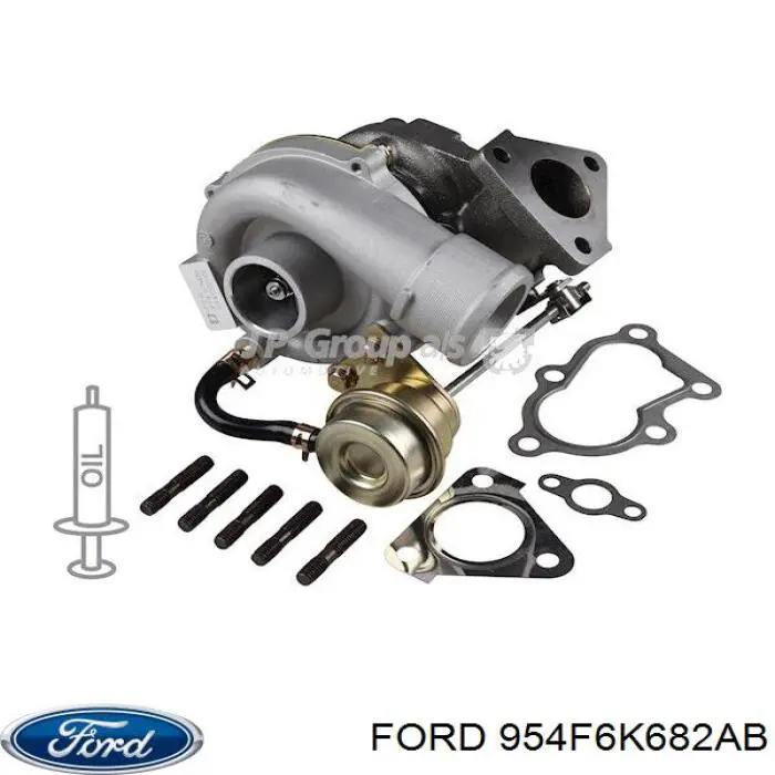 954F6K682AB Ford Turbina