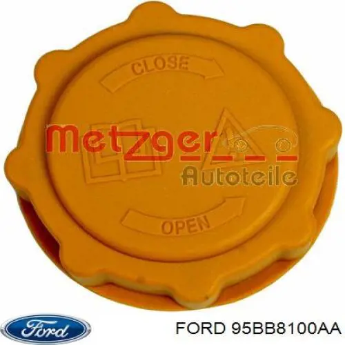 Pokrywa (korek) zbiornika wyrównawczego Ford 95BB8100AA cena, od 3,80 USD