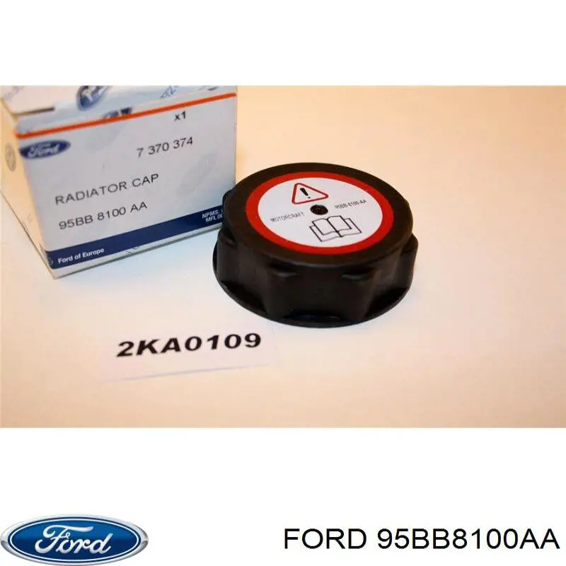 Pokrywa (korek) zbiornika wyrównawczego Ford 95BB8100AA cena, od 3,97 USD