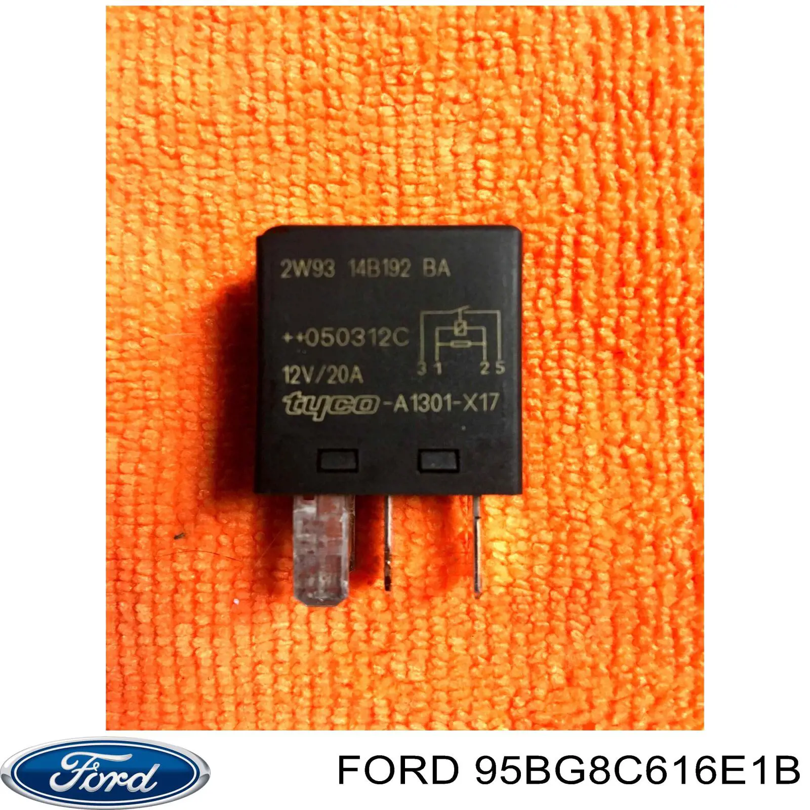 Przekaźnik wentylatora 95BG8C616E1B Ford