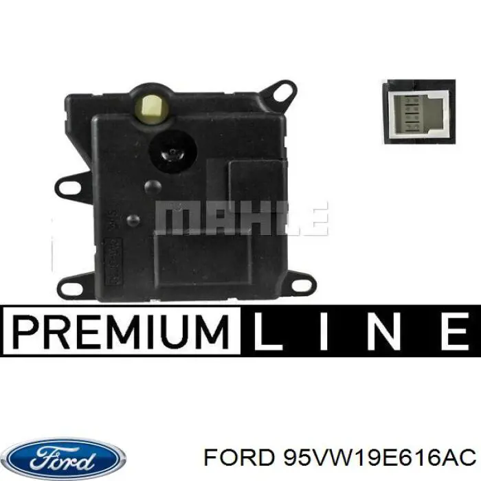 Silniczek klapy nagrzewnicy Ford 95VW19E616AC cena, od 84,83 USD