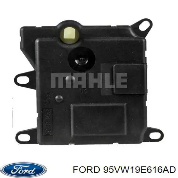 Do koszyka 95VW19E616AD Ford Silniczek klapy nagrzewnicy
