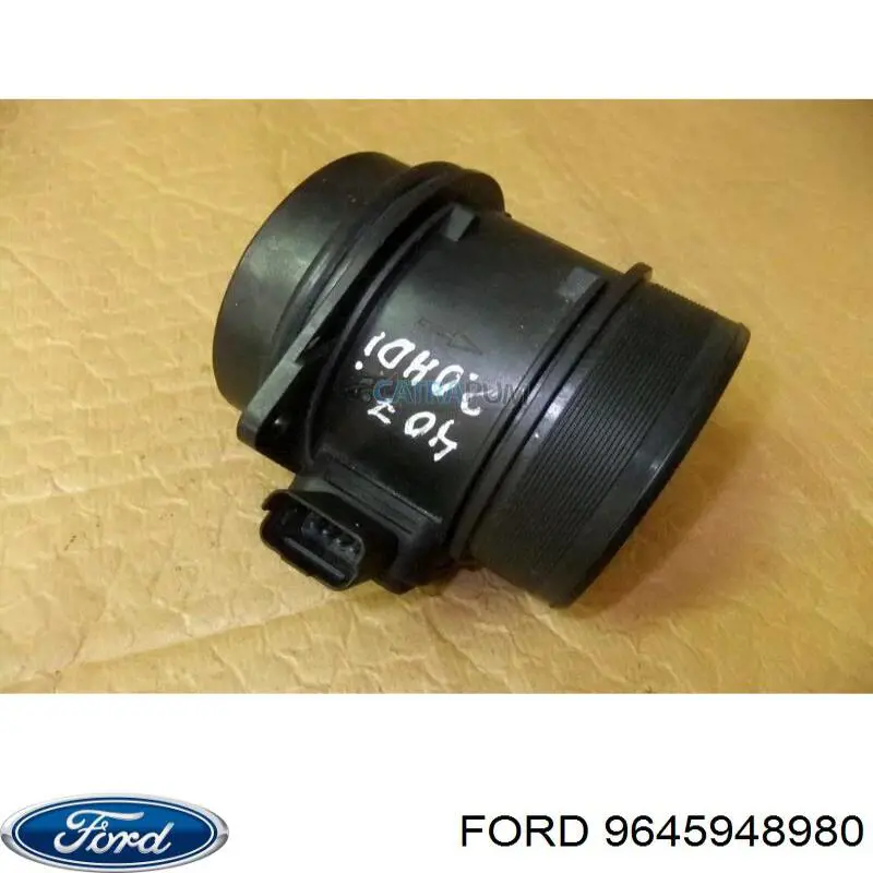 Czujnik przepływu powietrza, przepływomierz powietrza M.A.F. Ford 9645948980 cena, od 37,46 USD