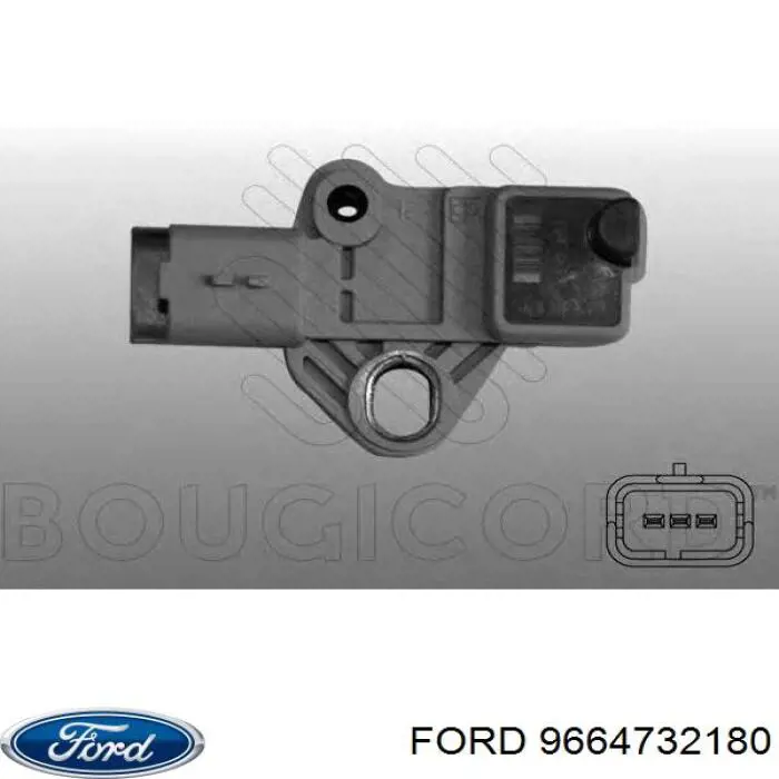 Do koszyka 9664732180 Ford Czujnik położenia wału korbowego