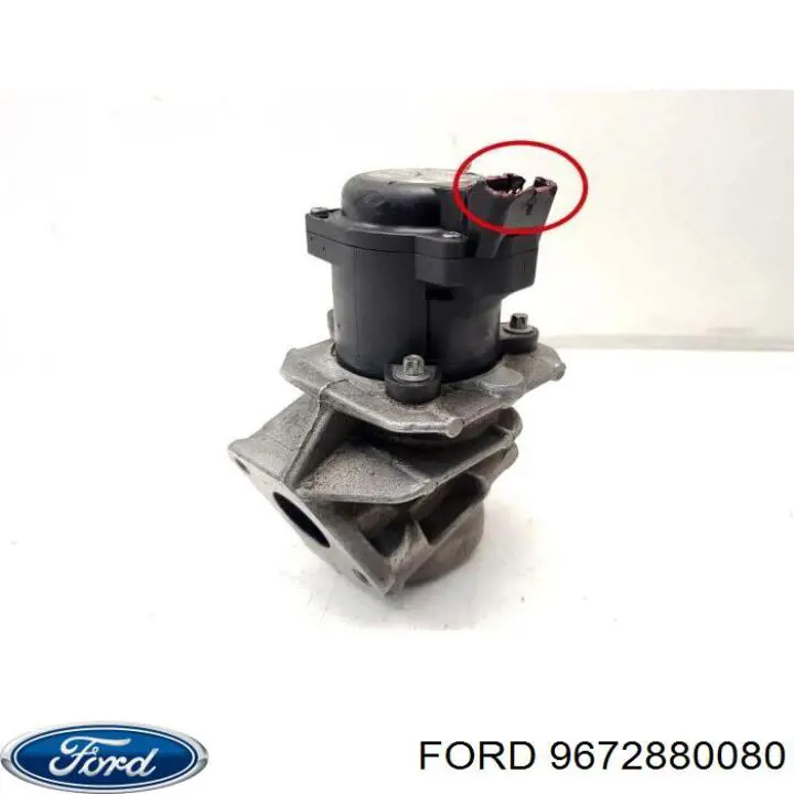 Zawór recyrkulacji spalin EGR Ford 9672880080 cena, od 73,21 USD