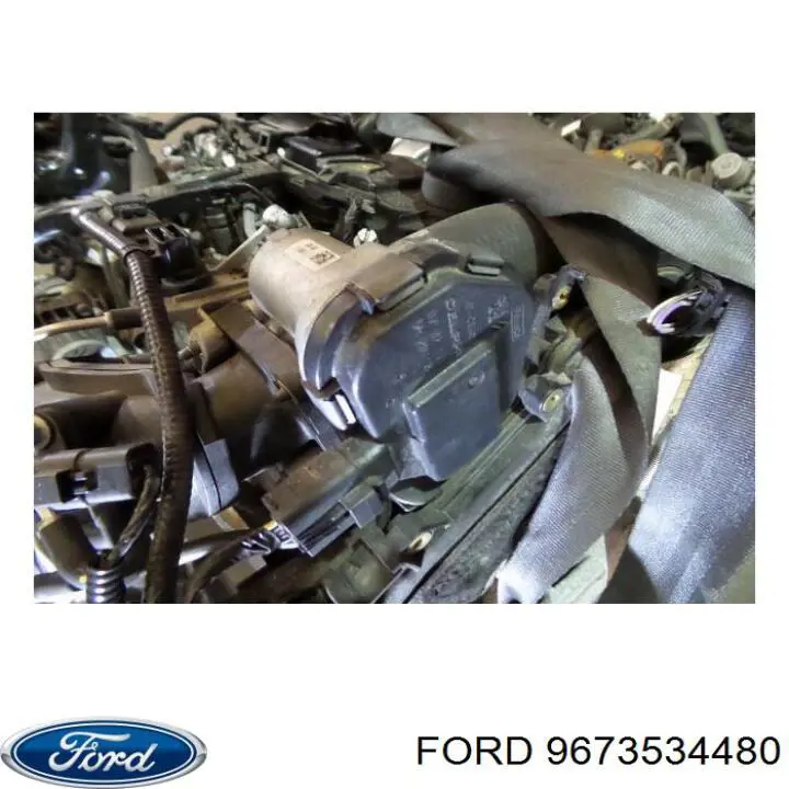 9673534480 Ford przepustnica, komplet