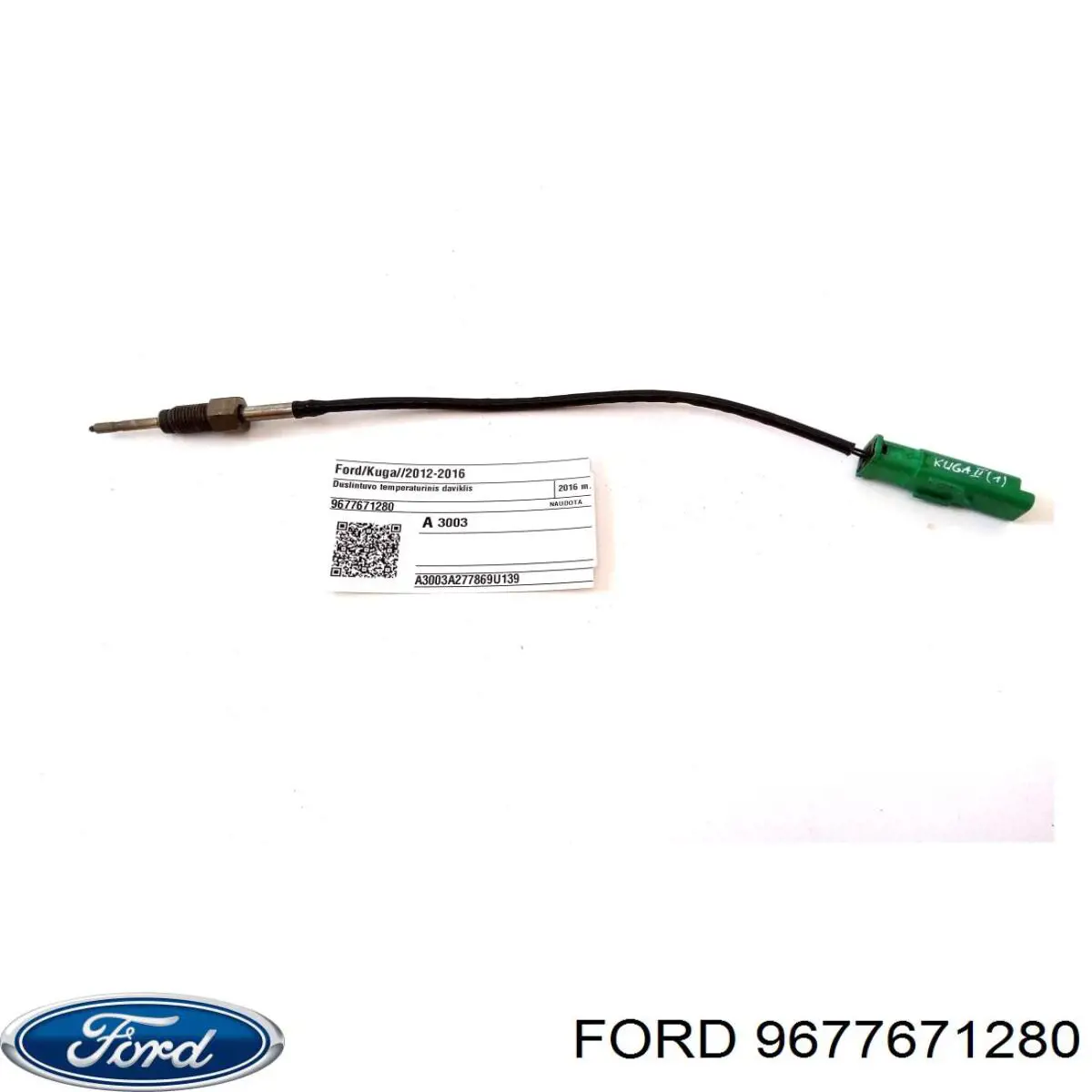 9677671280 Peugeot/Citroen Czujnik temperatury spalin, przed turbiną