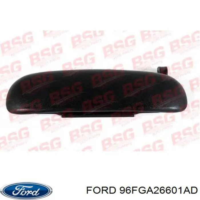 Do koszyka 1018498 Ford Klamka drzwi przednich zewnętrzna lewa