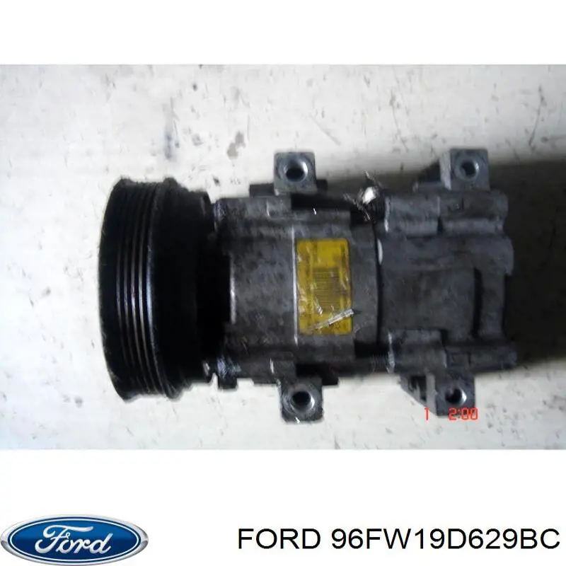 Sprężarka klimatyzacji Ford 96FW19D629BC cena, od 63,08 USD