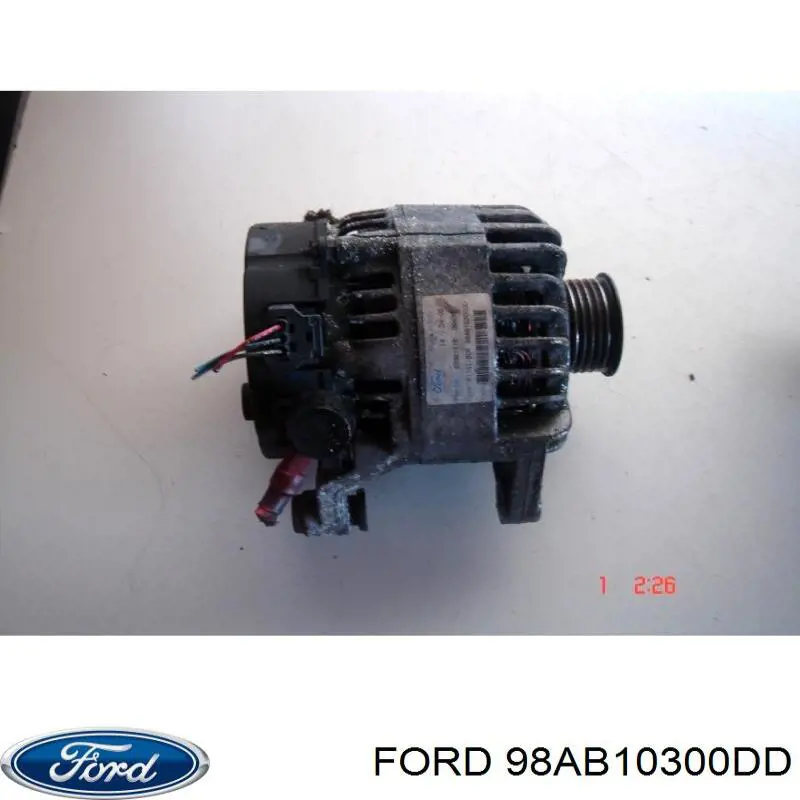 98AB10300DD Ford alternator