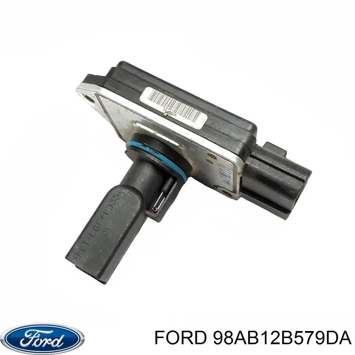 Do koszyka 98AB12B579DA Ford Czujnik przepływu powietrza, przepływomierz powietrza M.A.F.