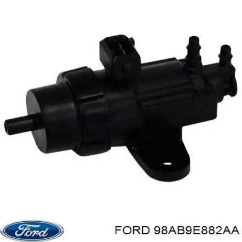 98AB9E882AA Ford Zawór elektromagnetyczny regulacji klapy EGR