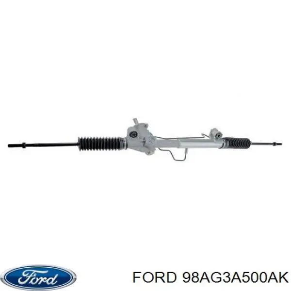 98AG3A500AK Ford Listwa kierownicza (maglownica)