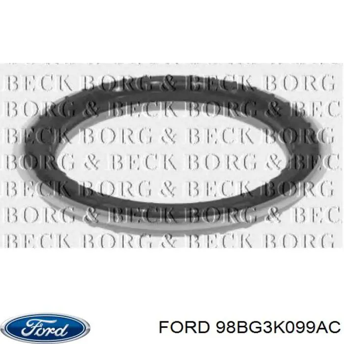 Do koszyka 98BG3K099AC Ford Łożysko podporowe amortyzatora przedniego