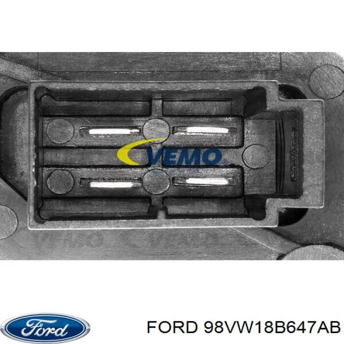 Rezystor wentylatora nagrzewnicy (ogrzewacza kabiny) Ford 98VW18B647AB cena, od 14,69 USD