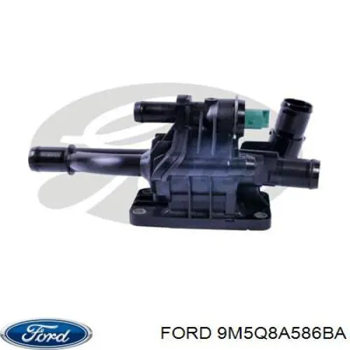 9M5Q8A586BA Ford obudowa termostatu