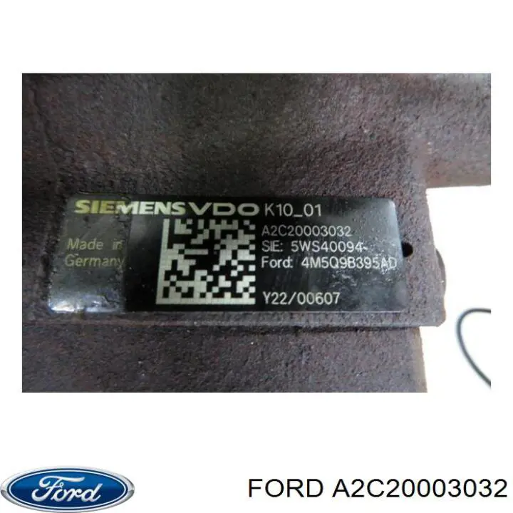 Do koszyka 1804829 Ford Pompa wtryskowa wysokiego ciśnienia