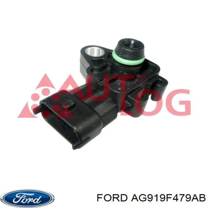 AG919F479AB Ford Czujnik ciśnienia w kolektorze ssącym, MAP