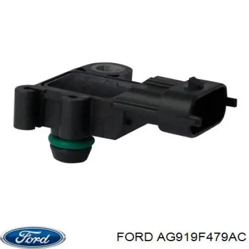 Czujnik ciśnienia w kolektorze ssącym, MAP AG919F479AC Ford