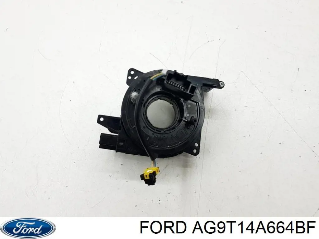 AG9T14A664BF Ford Pierścień kontaktowy AIRBAG, taśma kierownicy