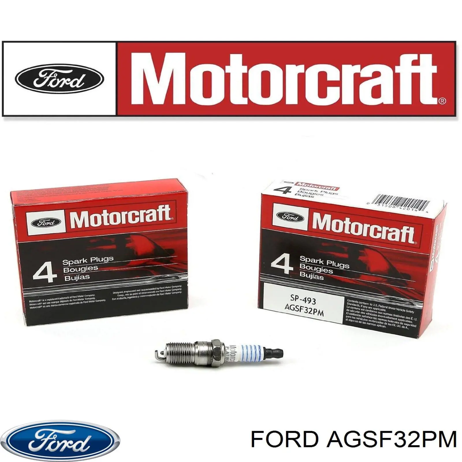 Do koszyka AGSF32PM Ford Świeca zapłonowa
